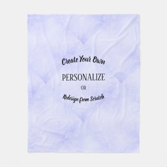 Create Your Own Custom Fleece Blanket (Front)