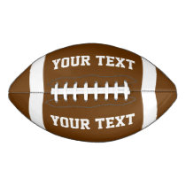 Create Your Own Custom Football