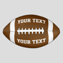 Create Your Own Custom Football