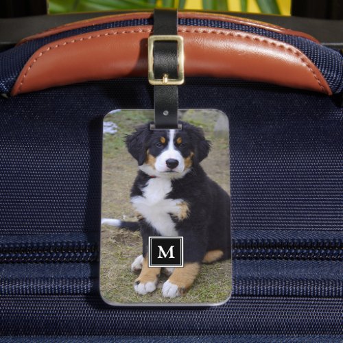 Create your own custom full photo monogram luggage tag Create your own custom full photo monogram luggage tag