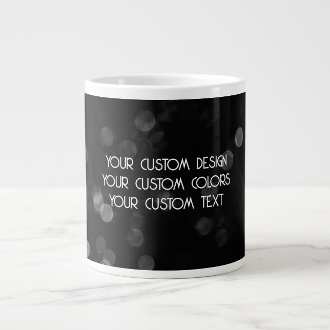 Create Your Own Custom Giant Coffee Mug (Front)