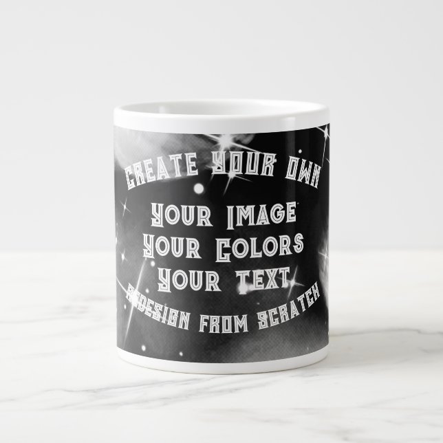 Create Your Own Custom Giant Coffee Mug (Front)