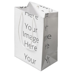 Create Your Own Custom Gift Bag - Medium, Matte | Zazzle