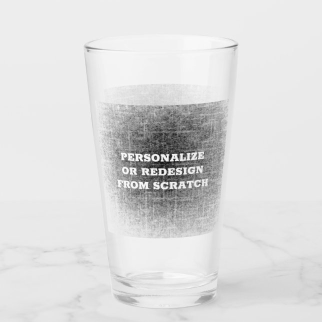 Create Your Own Custom Glass (Front)