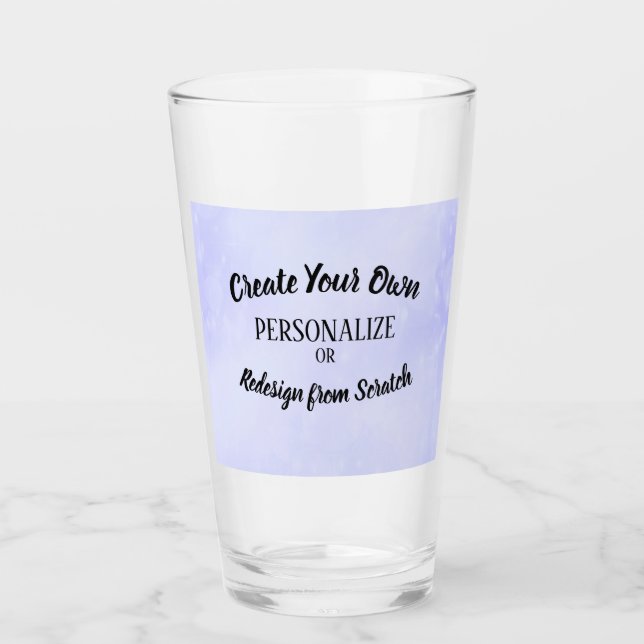 Create Your Own Custom Glass (Front)