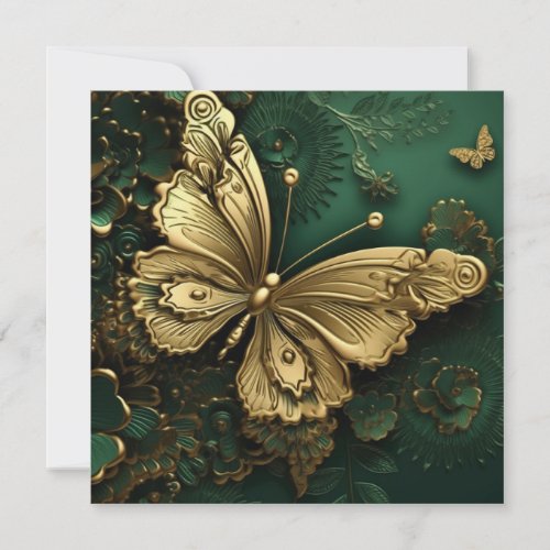 Create Your Own Custom Gold Butterfly