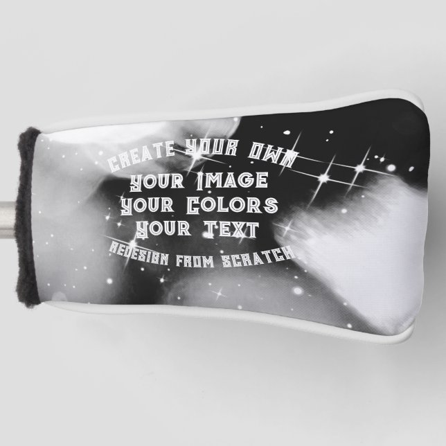Create Your Own Custom Golf Head Cover (Front)
