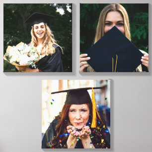 Create Your Own Custom Graduate Photo Canvas Photo Tile