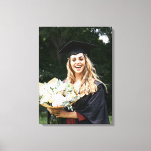 Create Your Own Custom Graduate Photo Canvas Print