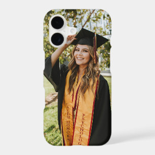 Create Your Own Custom Graduate Photo iPhone 17 Case