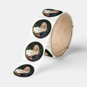Create Your Own Custom Graduate Photo Classic Round Sticker