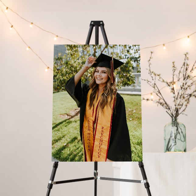 Create Your Own Custom Graduate Photo Foam Board (In Situ (Stand))