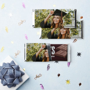 Create Your Own Custom Graduate Photo Hershey Bar Favors
