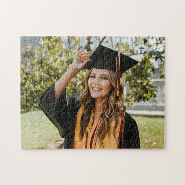 Create Your Own Custom Graduate Photo Jigsaw Puzzle (Horizontal)