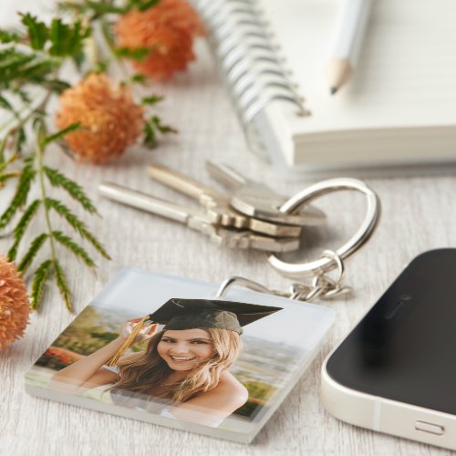 Create Your Own Custom Graduate Photo Keychain