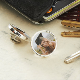 Create Your Own Custom Graduate Photo Lapel Pin
