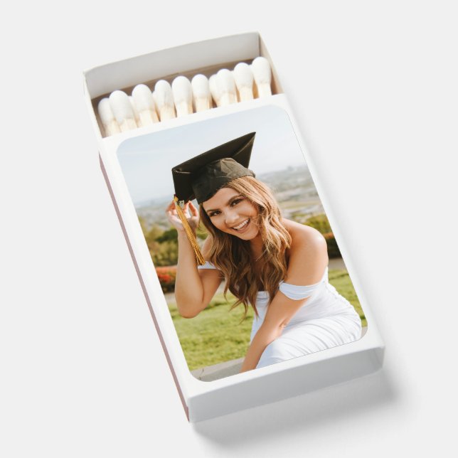 Create Your Own Custom Graduate Photo Matchboxes (Front Open)