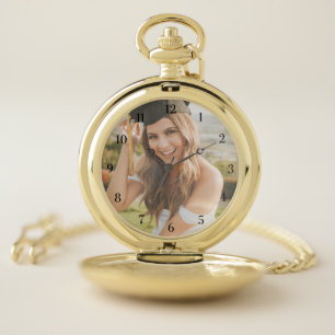 Create Your Own Custom Graduate Photo Pocket Watch