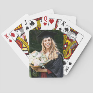 Create Your Own Custom Graduate Photo Poker Cards
