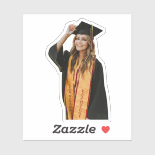 Create Your Own Custom Graduate Photo Sticker