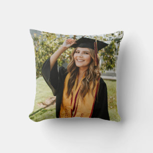 Create Your Own Custom Graduate Photo Throw Pillow