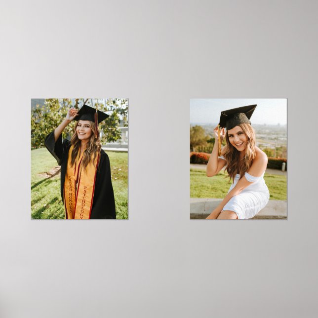 Create Your Own Custom Graduate Photo Wall Art Sets (Front)
