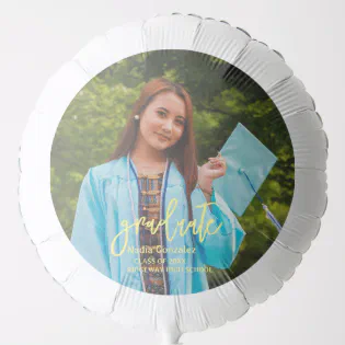 Create Your Own Custom Graduation Photo Balloon