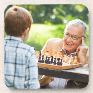 Create Your Own Custom Grandchildren Photo Gift Beverage Coaster