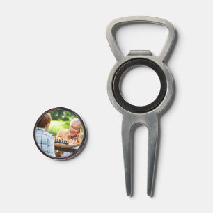 Create Your Own Custom Grandchildren Photo Gift Divot Tool