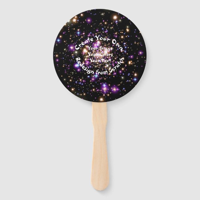Create Your Own Custom Hand Fan (Front)