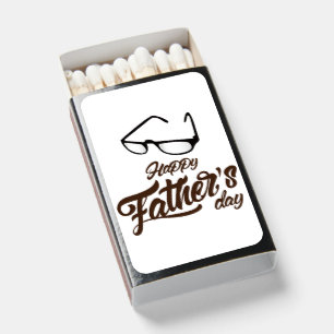 Create Your Own Custom Happy Father's Day Matchboxes