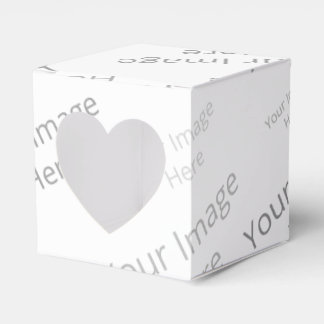 Create Your Own Custom Heart 2x2 Favor Box