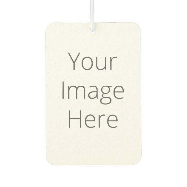 Create Your Own Custom Heart Air Freshener (Front)