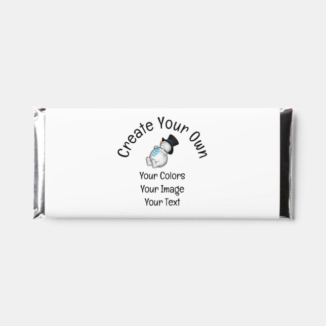 Create Your Own Custom Hershey Bar Favors (Front)