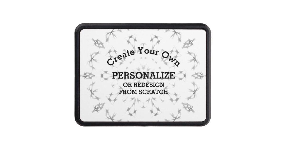 Create Your Own Custom Hitch Cover Zazzle
