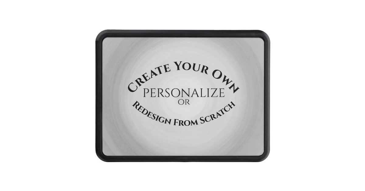 Create Your Own Custom Hitch Cover Zazzle