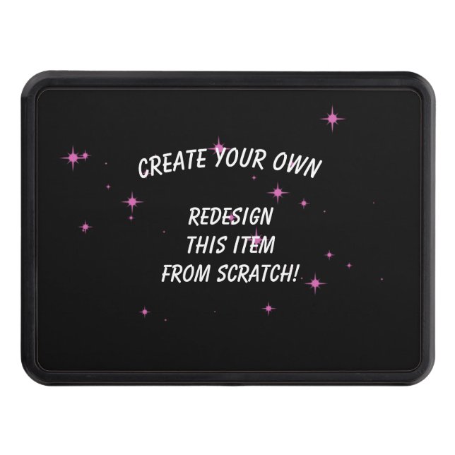 Create Your Own Custom Hitch Cover (Front)
