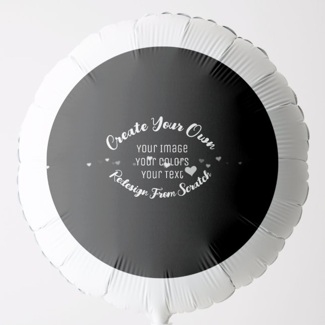 Create Your Own Custom Image Balloon (Front)