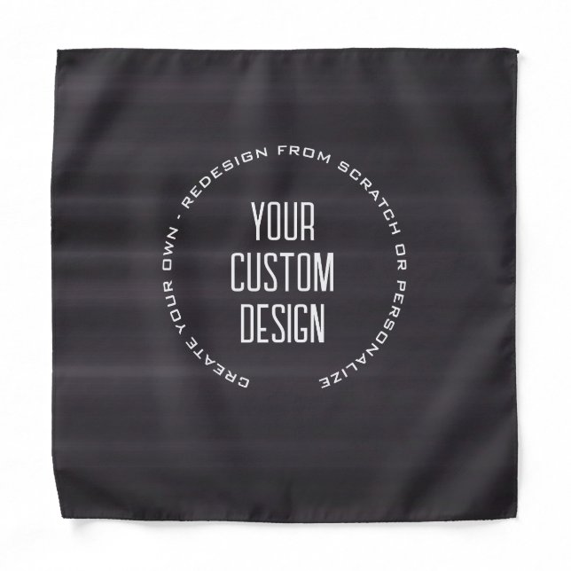Create Your Own Custom Image Bandana (Front)