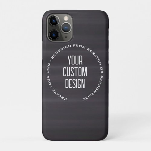 Create Your Own Custom Image iPhone 11 Pro Case