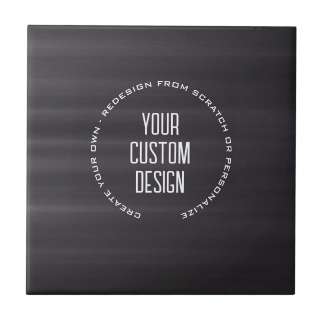 Create Your Own Custom Image Ceramic Tile (Front)