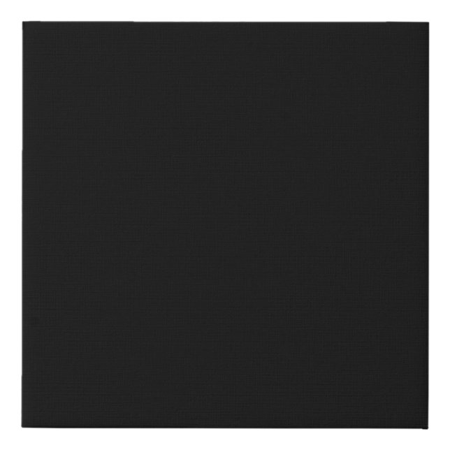 Create Your Own Custom Image Faux Canvas Print (Front)