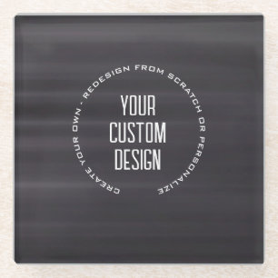 Create Your Own Custom Image Glass Coaster