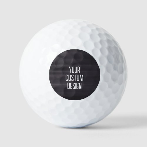 Create Your Own Custom Image Golf Balls