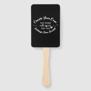 Create Your Own Custom Image Hand Fan