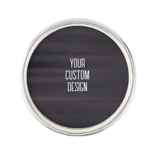 Create Your Own Custom Image Lapel Pin (Front)