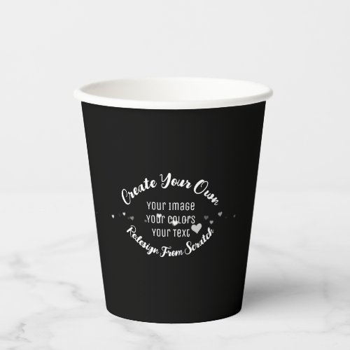 Create Your Own Custom Image Paper Cups