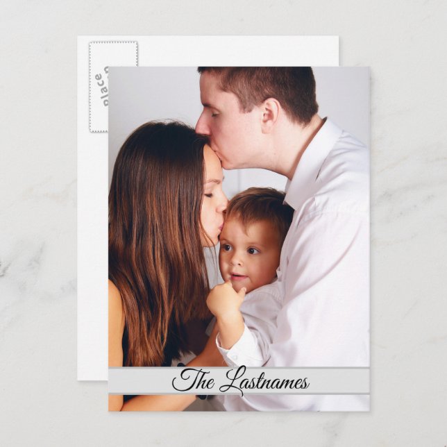 Create Your Own Custom Image Personalized Postcard (Front/Back)