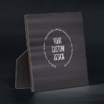 Create Your Own Custom Image Plaque<br><div class="desc">Add some custom text to personalize this product or redesign the item entirely from scratch by replacing the image(s) currently displayed on this product with one (or more) of your own. Visit JESUS153 on Zazzle to view our entire collection of easy to customize school supplies, office decor, collectible gifts and...</div>