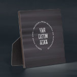 Create Your Own Custom Image Plaque<br><div class="desc">Add some custom text to personalize this product or redesign the item entirely from scratch by replacing the image(s) currently displayed on this product with one (or more) of your own. Visit JESUS153 on Zazzle to view our entire collection of easy to customize school supplies, office decor, collectible gifts and...</div>